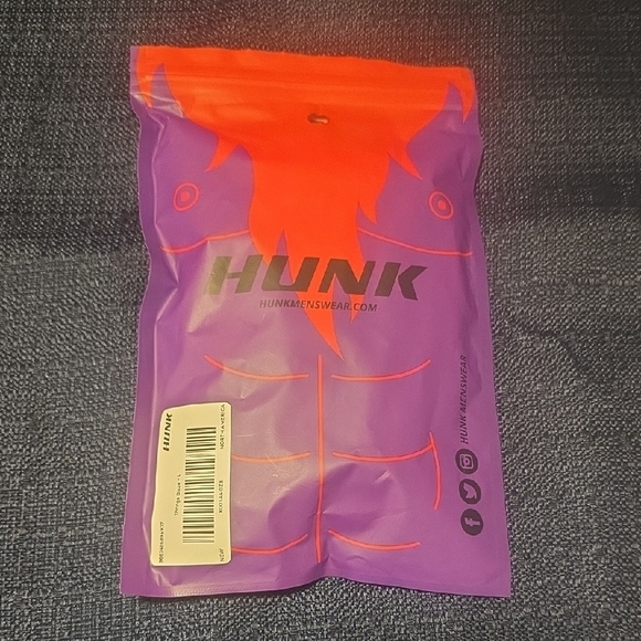 HUNK Blaze Red Men's Thong - Large - NWT - Picture 6 of 7